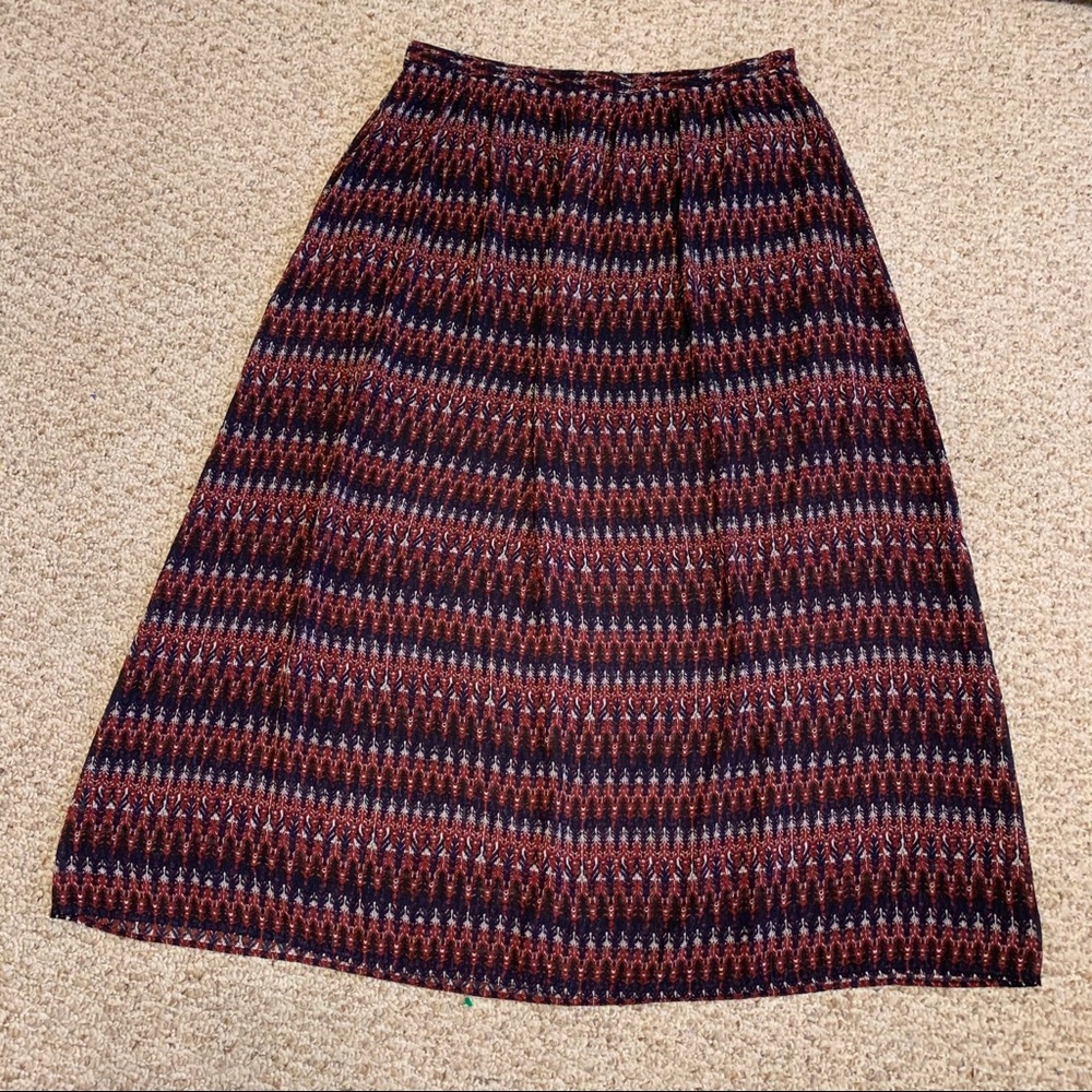 H&M Boho colorful Maxi Skirt